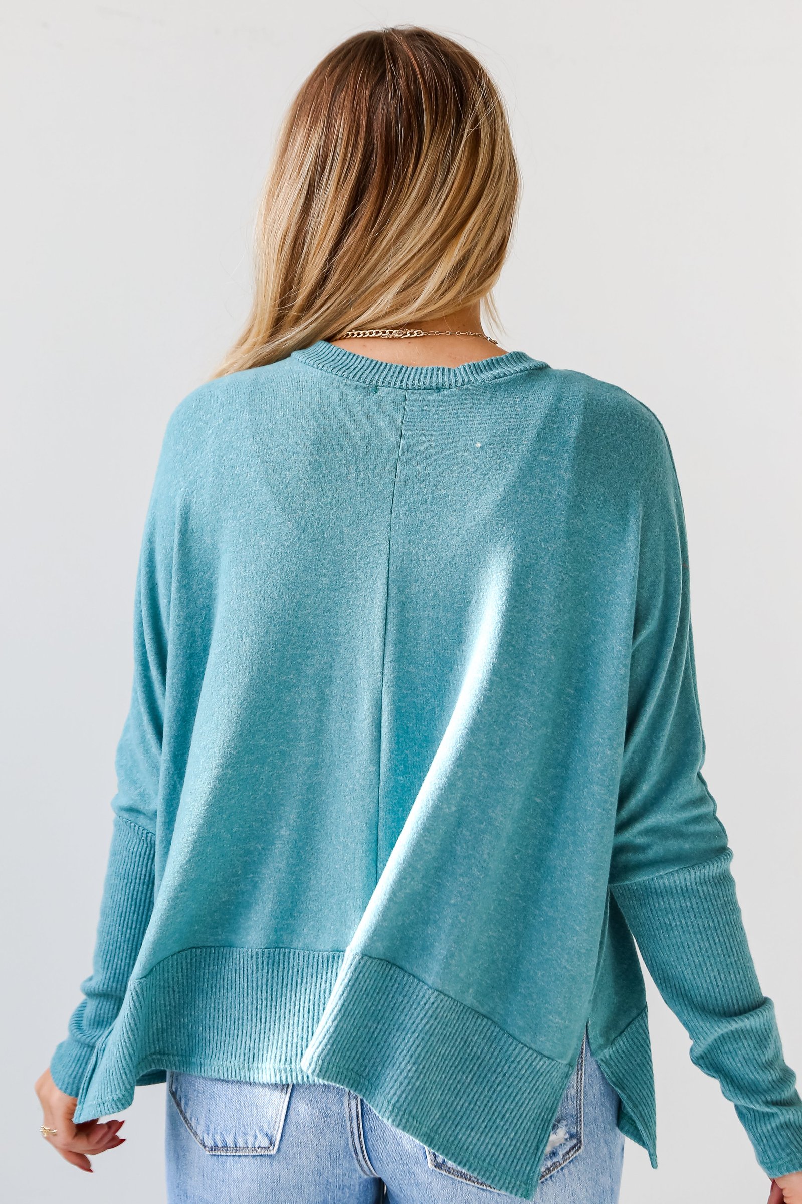 Olivia Brushed Knit Top - DU DEAL