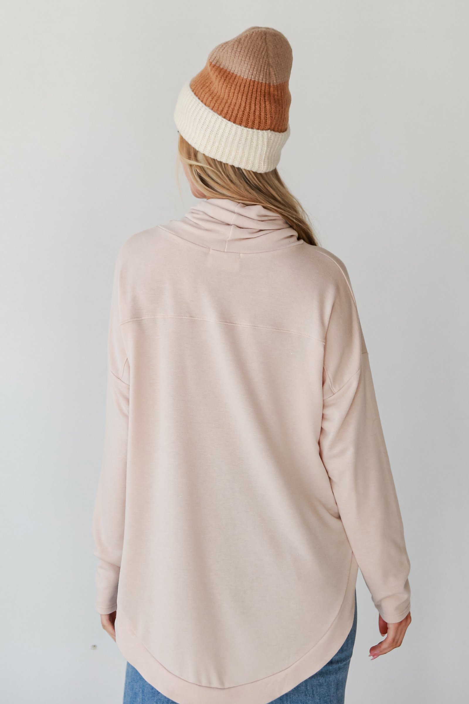 Everly Cowl Neck Pullover - DOORBUSTER