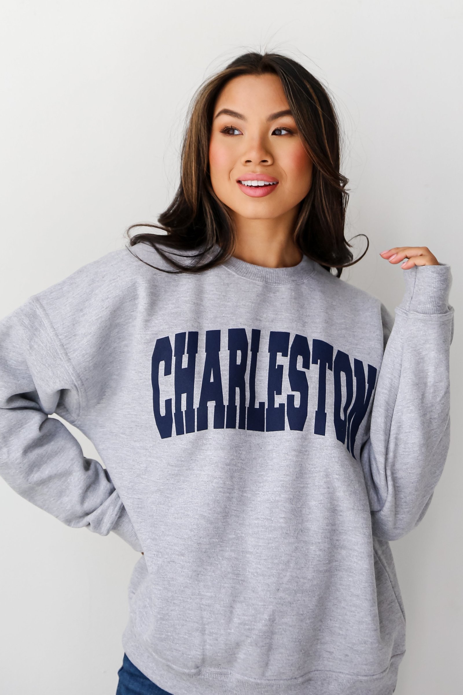 Heather Grey Charleston Sweatshirt